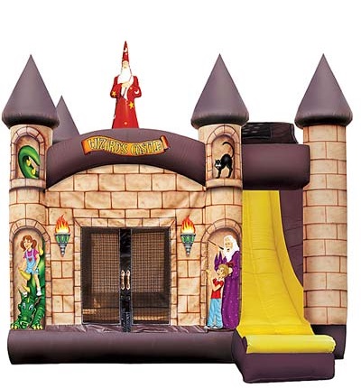 Wizards Castle Bounce House Rental - 4 in 1 Combo