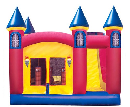 Rent an Excalibur Castle Bounce House Combo right here in Connecticut.