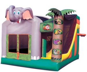 Jungle Adventure Bounce House Rental - 5 in 1 Combo