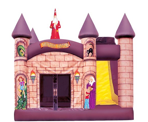 Rent a Wizards Castle Bounce House Combo right here in Connecticut.
