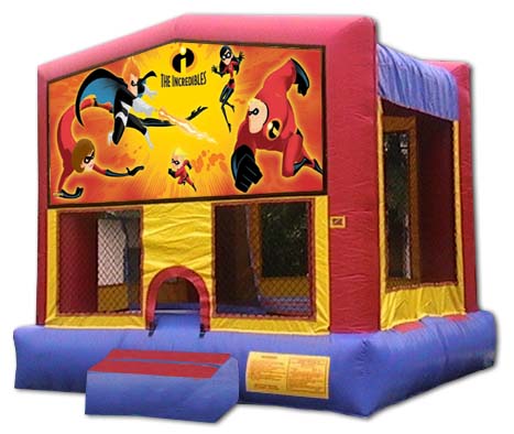 Rent the Incredibles Bounce House for your next Inflatable Bounce House Party right here in Connecticut.