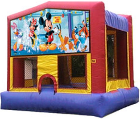 Rent the Mickey Mouse Bounce House for your next Inflatable Bounce House Party right here in Connecticut.
