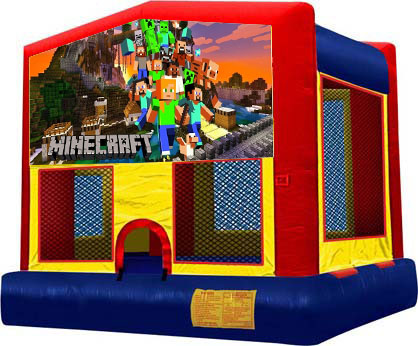 Rent the Minecraft Bounce House for your next Inflatable Bounce House Party right here in Connecticut.